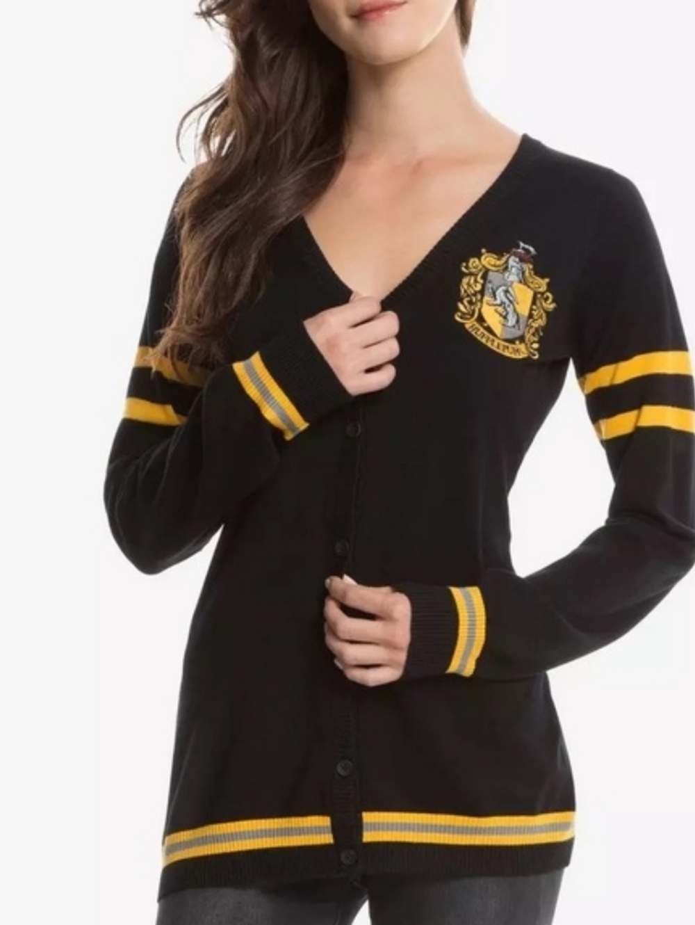 Harry Potter Hufflepuff Cardigan Medium